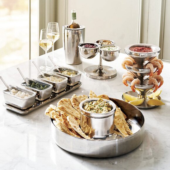 Super Chill Four-section Insulated Condiment Server with Lids - Picture 4 of 5